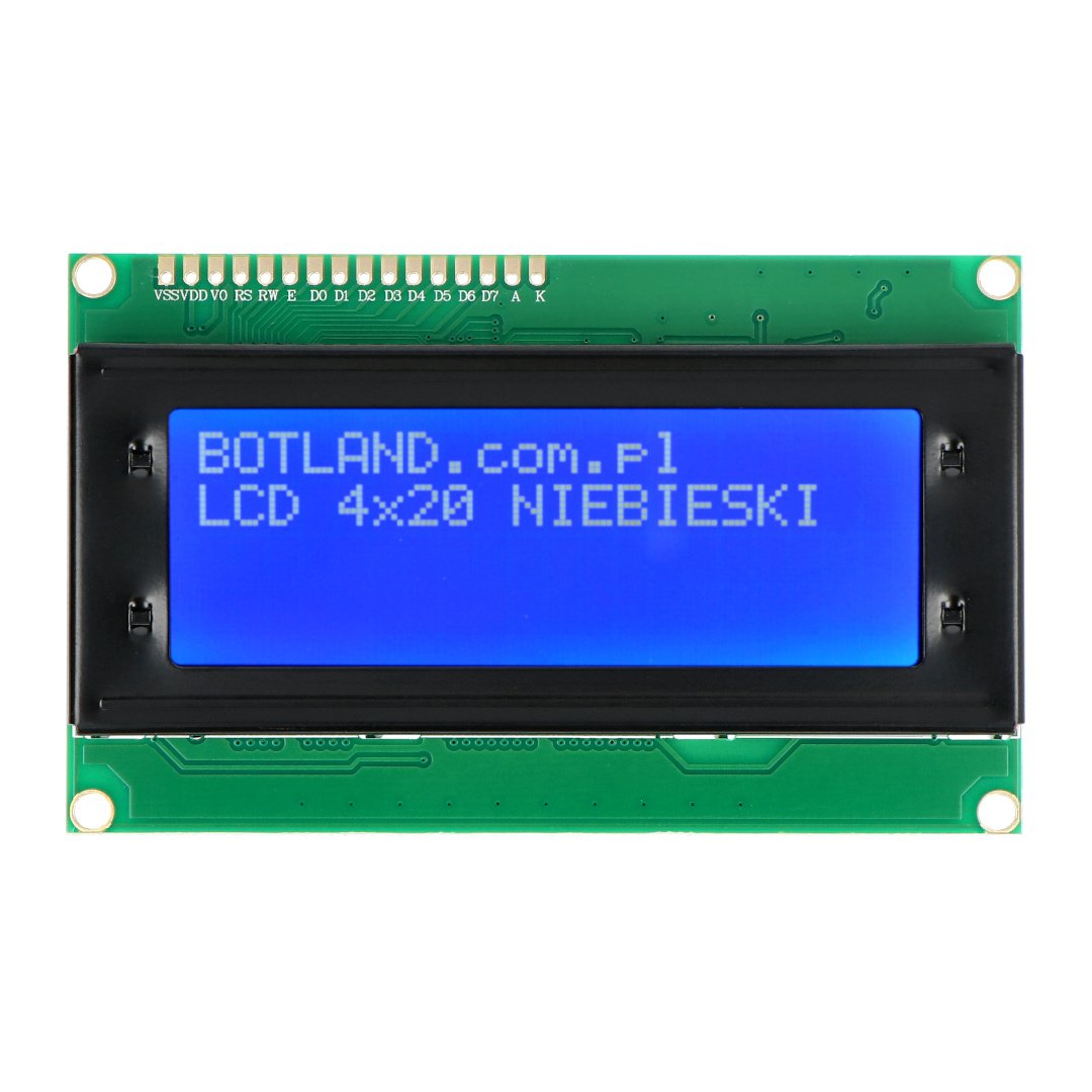LCD-Display 4x20 Zeichen blau - justPi