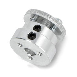 Pololu Aluminum Scooter Wheel Adapter for 6mm Shaft