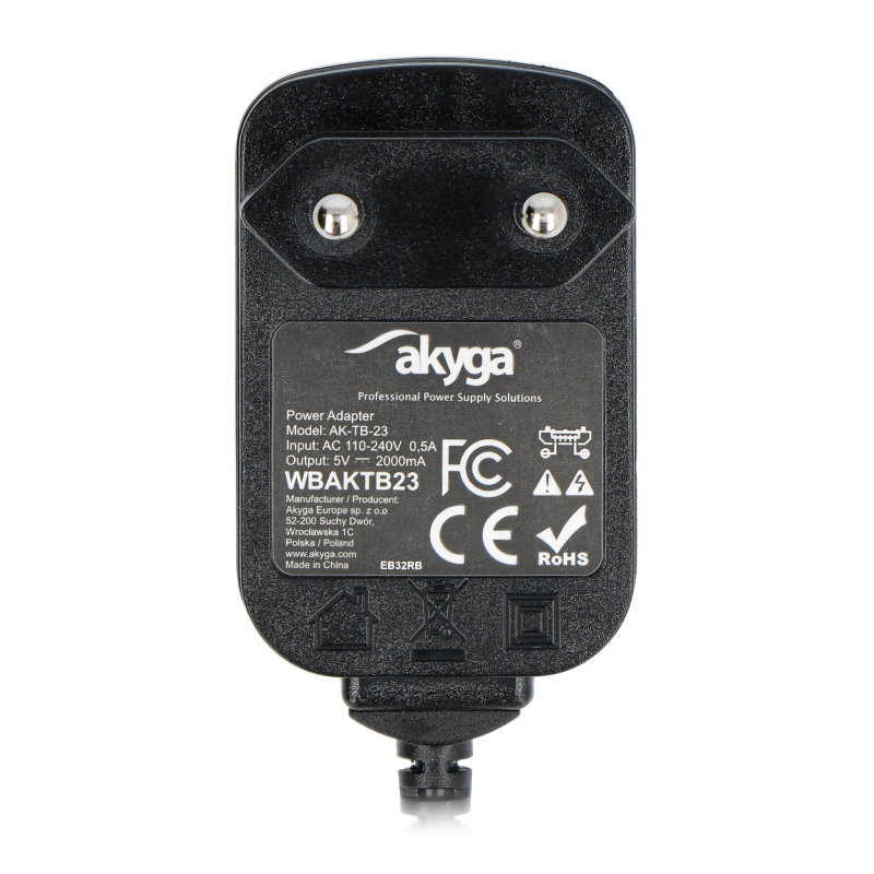 Zasilacz AK-TB-23 5V / 2A 10W micro USB