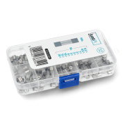 Zestaw bezpieczników WTA 5x20mm - 0,2A-20A - 100szt