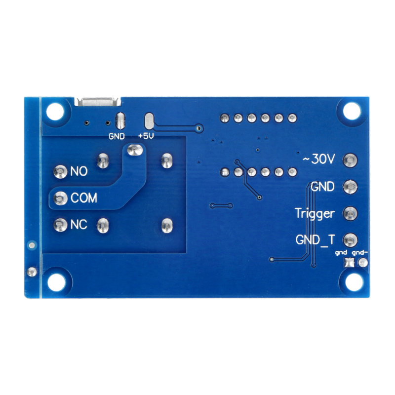 Relaismodul 1 Kanal mit Verzögerung - 10A / 250VAC Kontakte -