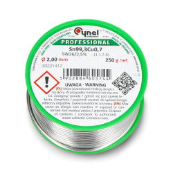 Sn99,3Cu0,7-SW26/2.5 % Ø 2.00 250 g