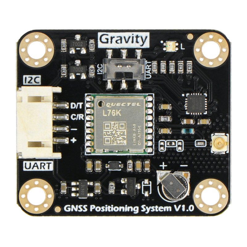 Gravity: GNSS GPS BeiDou Receiver Module - I2C UART