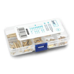 Sada distančních podložek M3 - sada E - 80 ks. - jen Pi