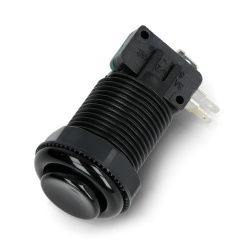 Arcade Concave Button 3,5cm - schwarz - SparkFun COM-09339
