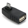 Adapter USB Buchse - eckiger microUSB Stecker - zdjęcie 2