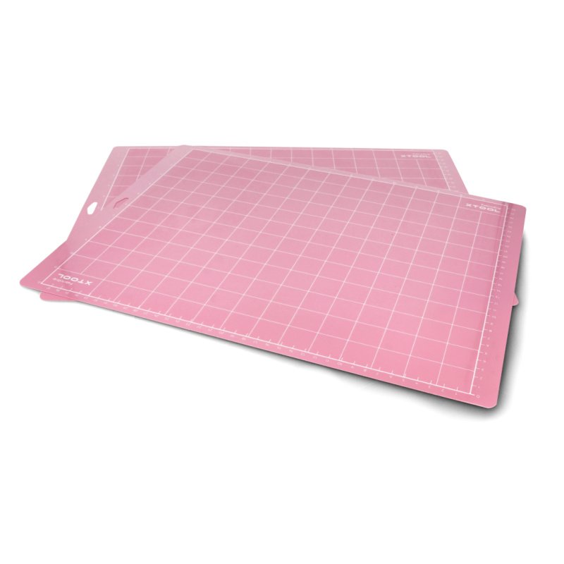 FabricGrip selbstklebende Matte für xTool M1 - pink - 2 Stk.
