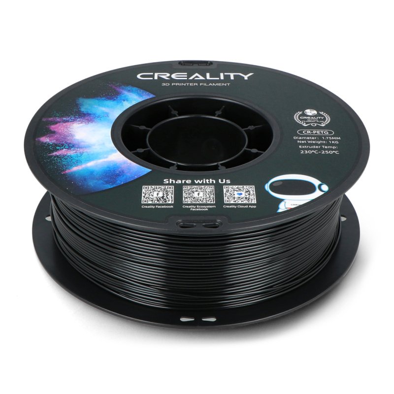 Creality CR-PETG Black_1.75mm_1KG