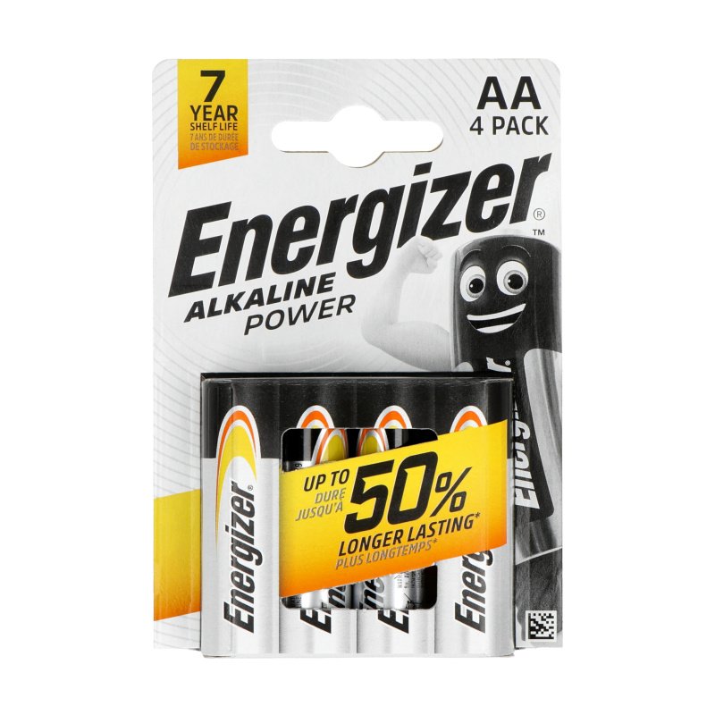 Energizer Alkaine Power Alkalibatterie AA (R6 LR06) - 4 Stk.