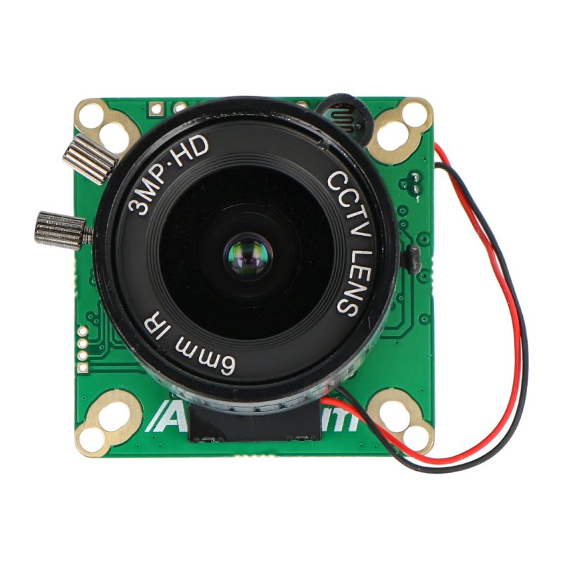 IR-CUT IMX477P 12,3 MPx HQ-Kamera mit 6 mm CS-Mount-Objektiv -