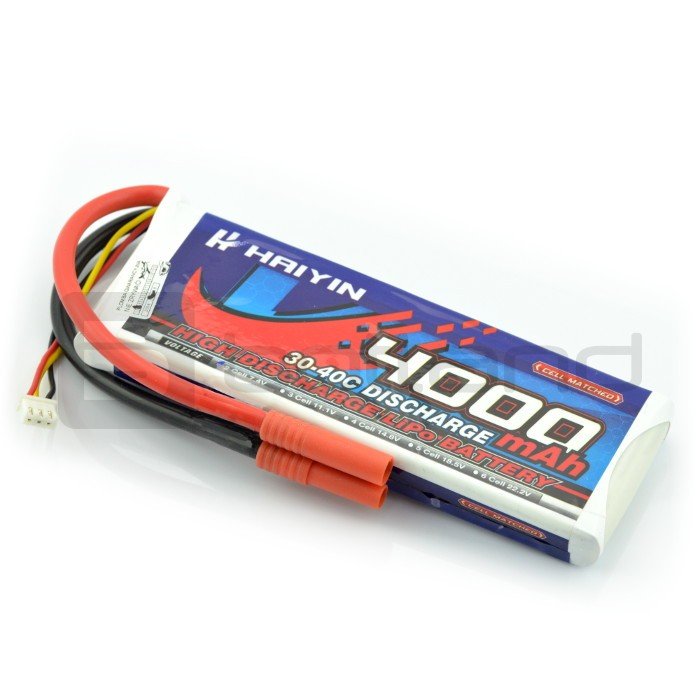 LiPol Haiyin 4000mAh 30C 3S 7,4V-Pack