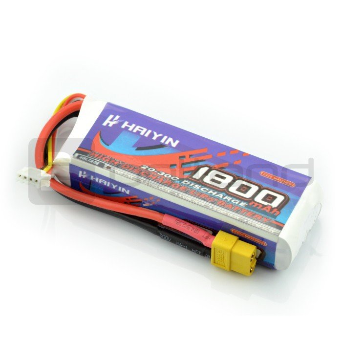 LiPol Haiyin 1800mAh 40C 2S 7,4V Pack