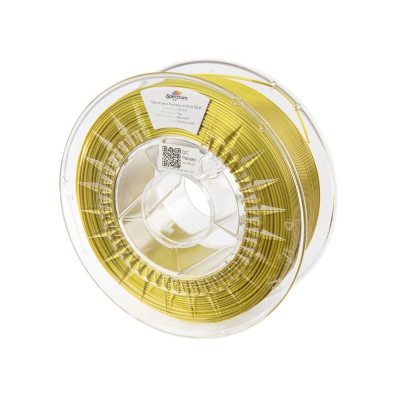 Filament Spectrum PLA Silk 1,75mm 1kg - Glorious Gold