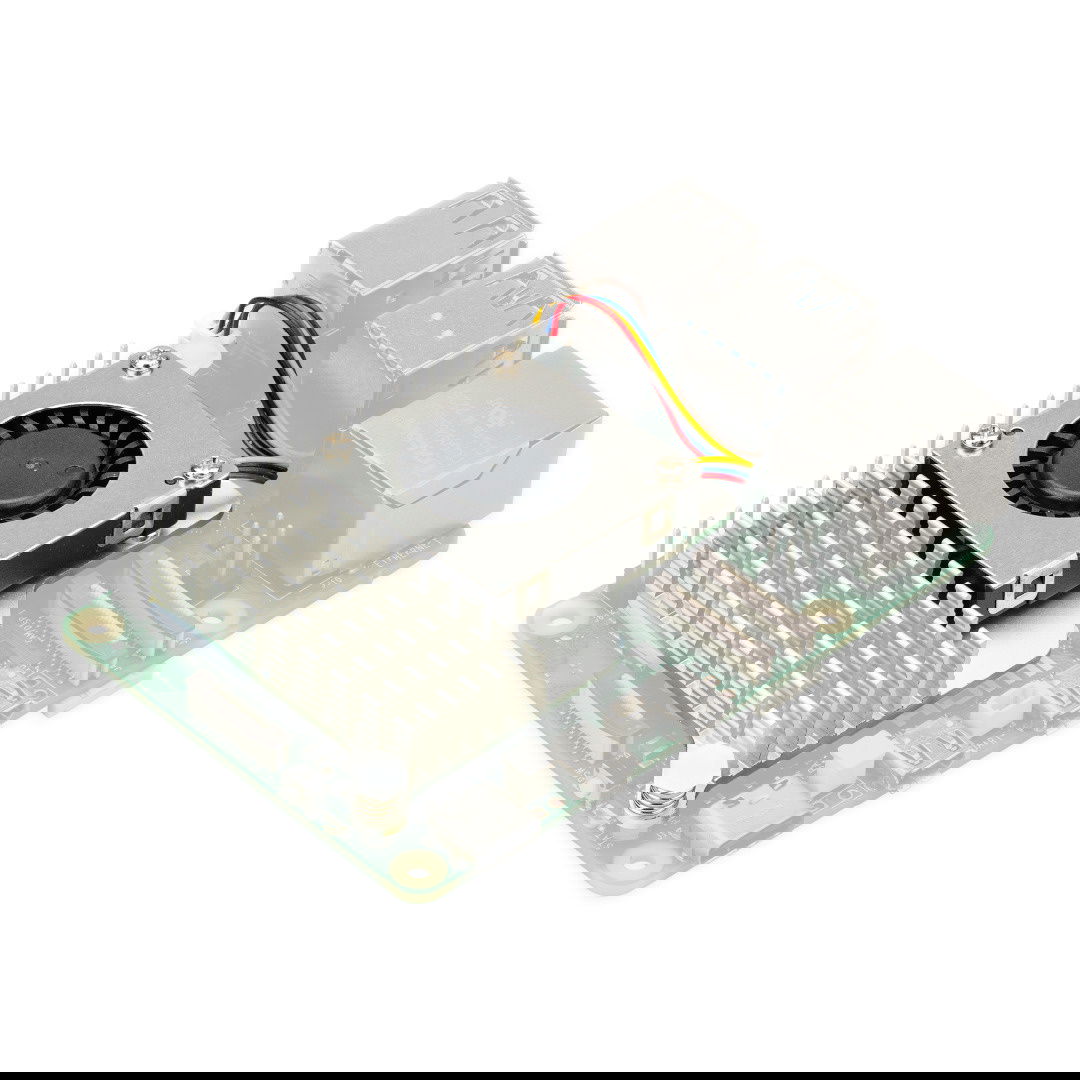 Raspberry Pi Active Cooler - aktive Kühlung - Kühlkörper + Lüfter für Raspberry Pi 5