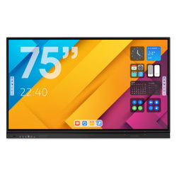 Interaktiver 75-Zoll-Monitor - eBoard VE 7520TDQc SlimFrame 4K