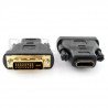 HDMI-Adapter (Buchse) - DVI-I (Stecker) - zdjęcie 2