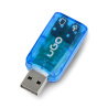 KARTA DŹWIĘKOWA UGO UKD-1085 VIRTUAL 5.1 USB - zdjęcie 1