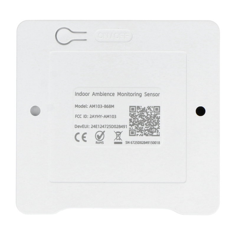 Czujnik monitorowania otoczenia LoRaWAN Milesight AM103