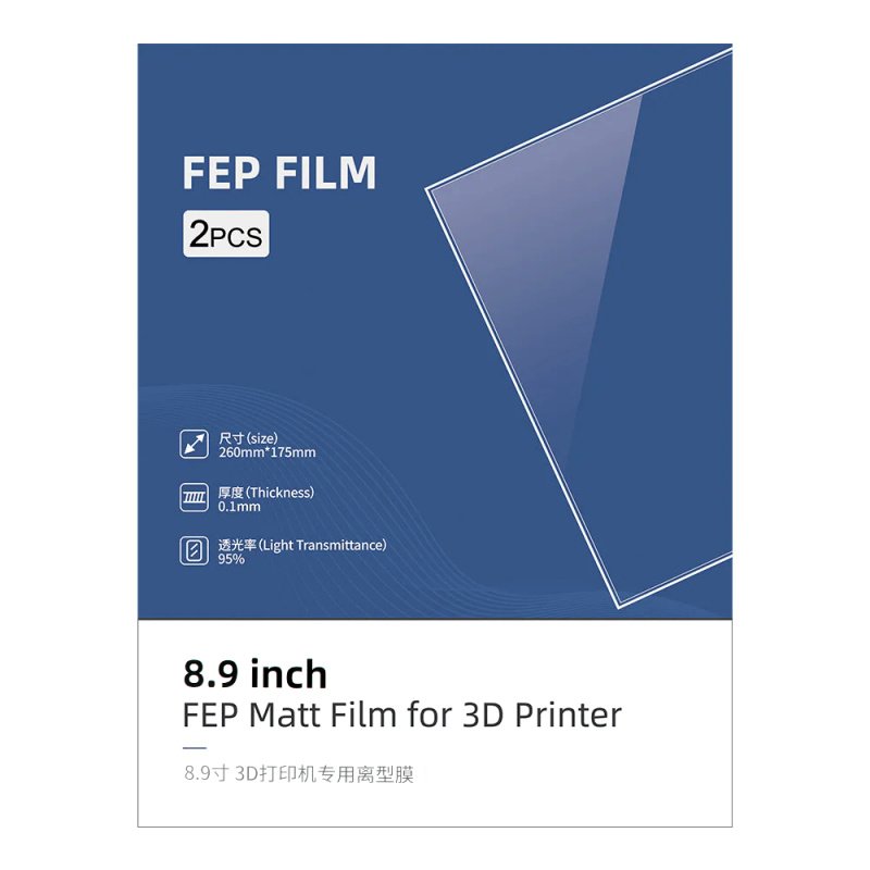 FEP-Folie für Anycubic Photon Mono X 3D-Drucker - 2 Stk.