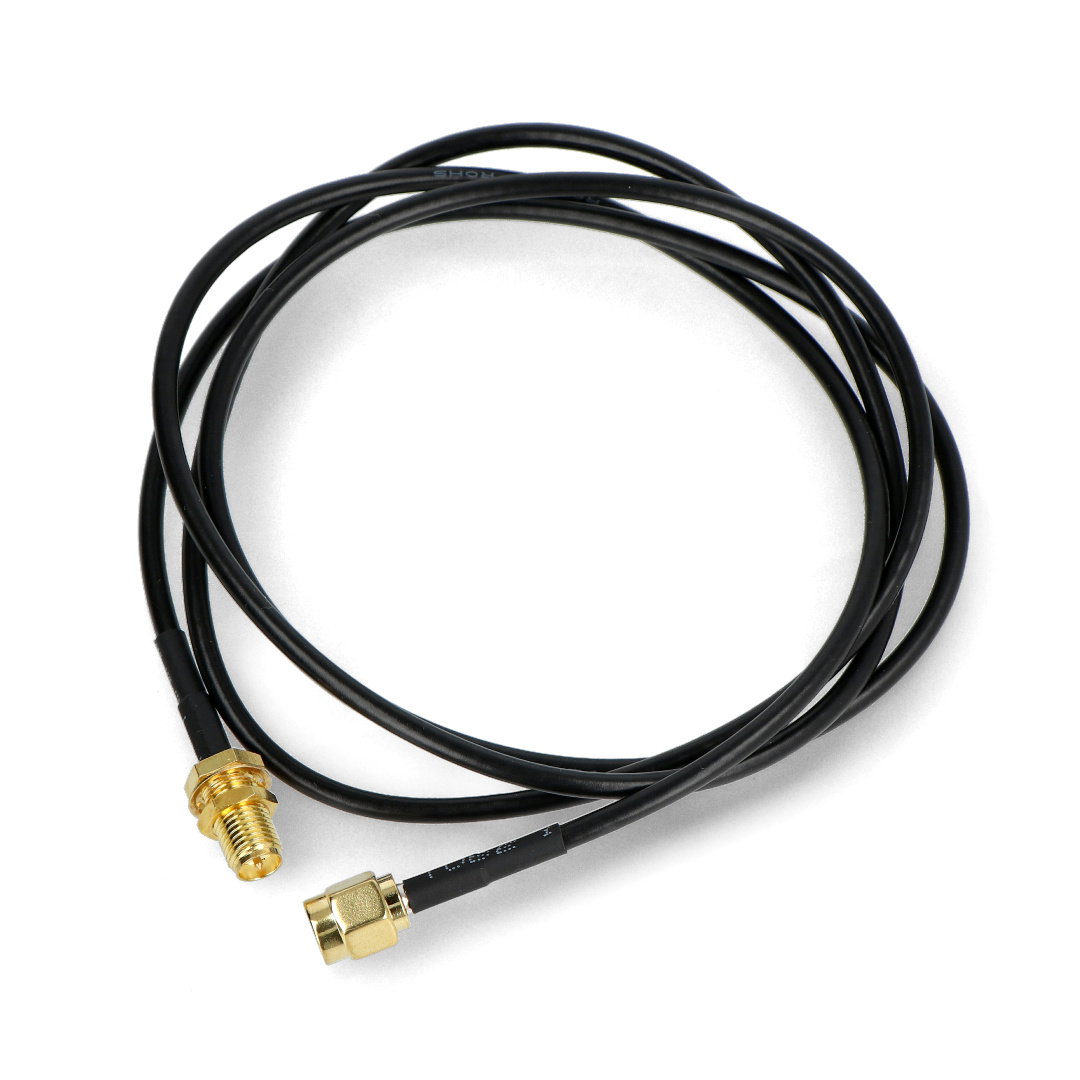 RP-SMA Antennenkabel - 1m - Stecker-Buchse - SparkFun CAB-22036