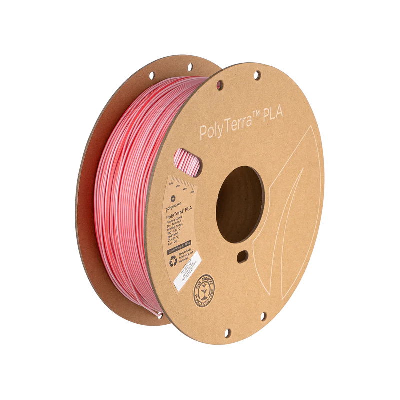 Polymaker PolyTerra PLA Dual Flamingo (Pink-Red)