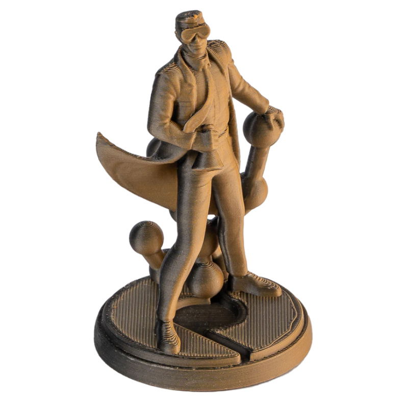 Polymaker PolyTerra PLA Dual Shadow Orange (Orange-Black)