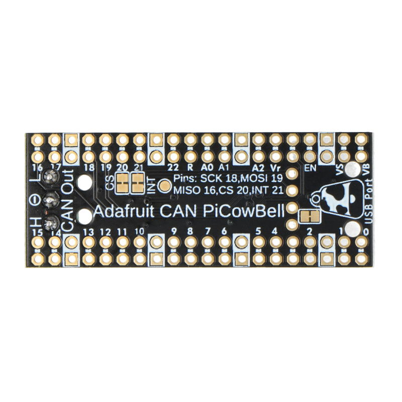 Adafruit PiCowbell CAN Bus for Pico - MCP2515 CAN Controller