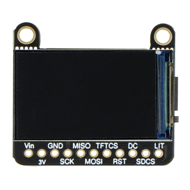 Adafruit 1.14" 240x135 Color TFT Display + MicroSD Card