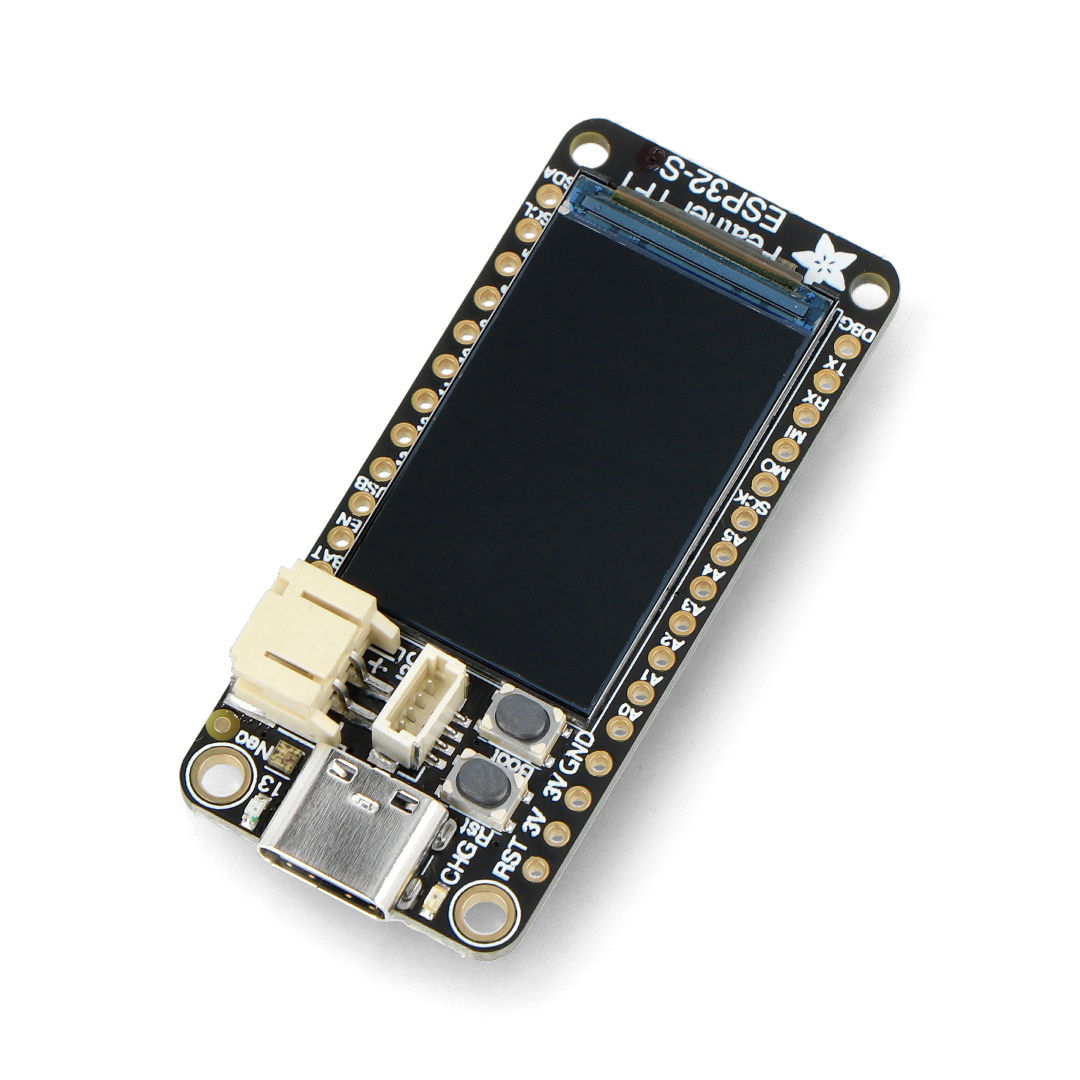 Adafruit ESP32-S2 TFT Feather - 4MB Flash, 2MB PSRAM, STEMMA QT