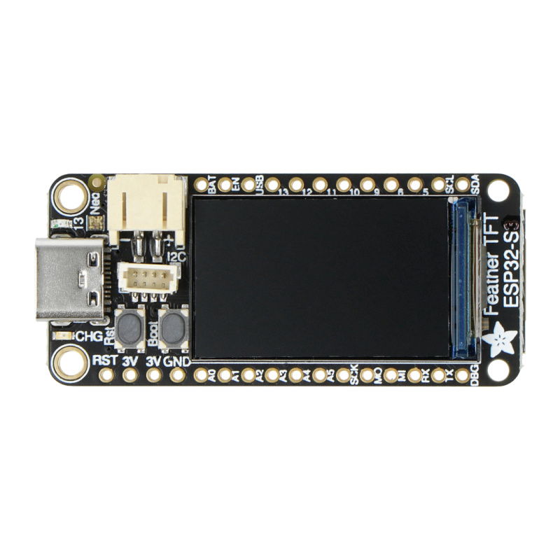 Adafruit ESP32-S2 TFT Feather - 4MB Flash, 2MB PSRAM, STEMMA QT