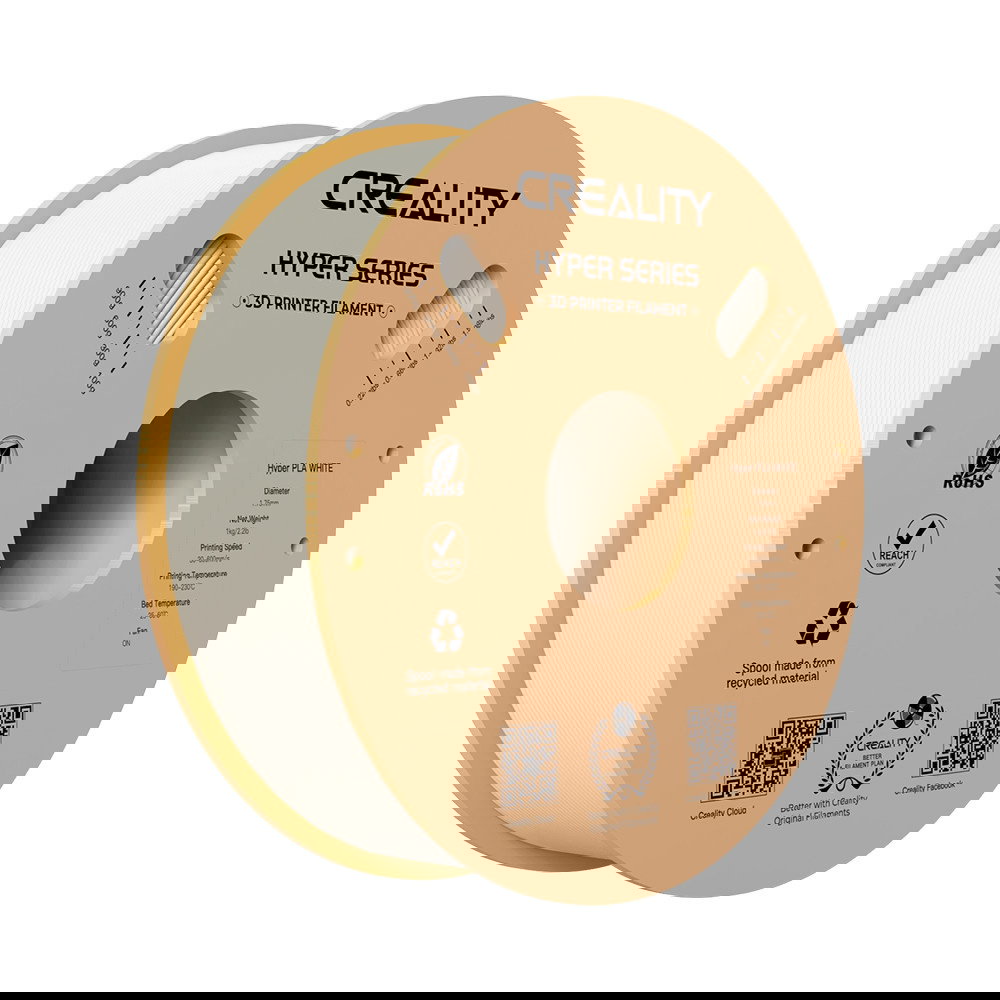 Creality Hyper PLA 1,75mm 1kg Filament - Weiß