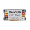 Mini OLED unit 0.42'' 72x40 Display - zdjęcie 3