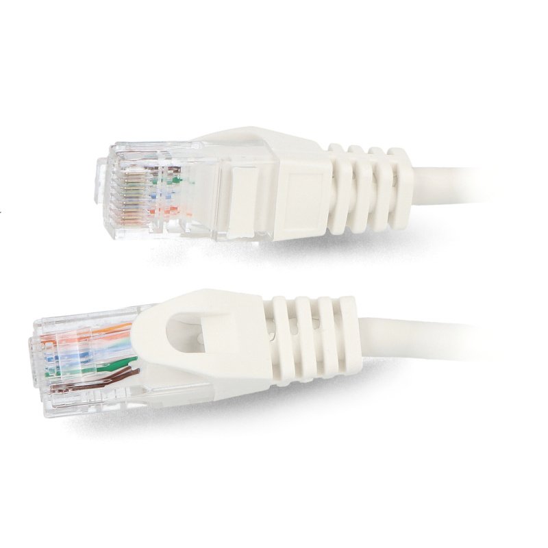 Ethernet-Patchkabel UTP 5e 10m - weiß