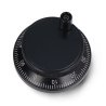 CNC Rotary Encoder - 100 Pulses per Rotation - 60mm Black - zdjęcie 1