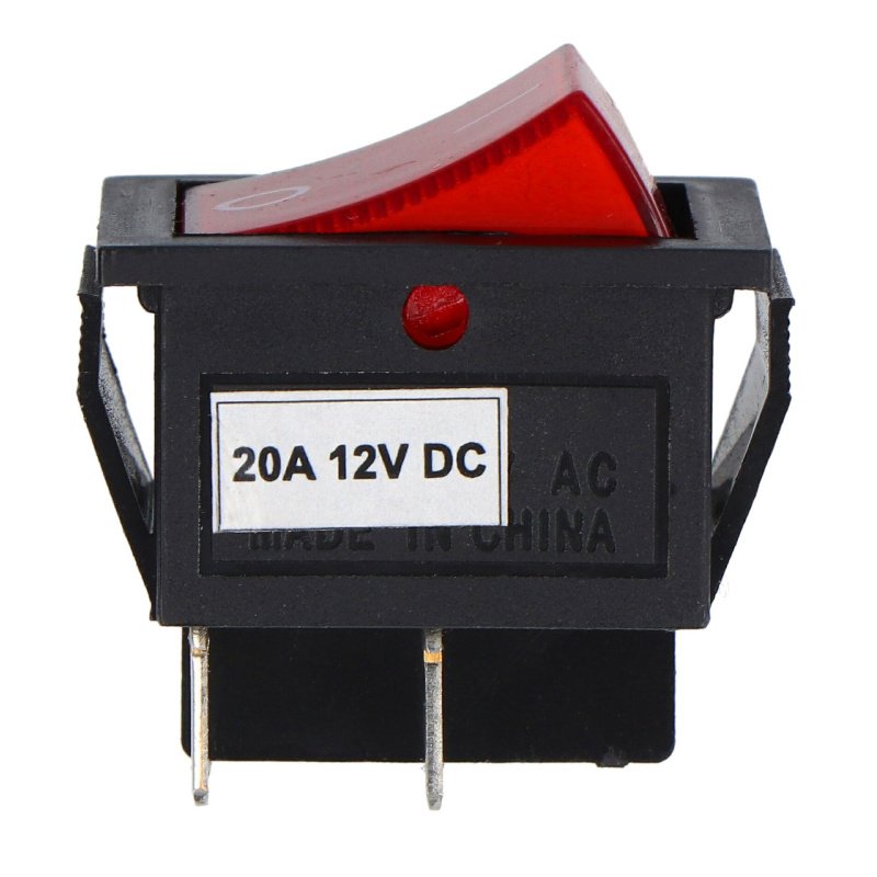Ein-Aus-Schalter MK621 12V / 20A - rot