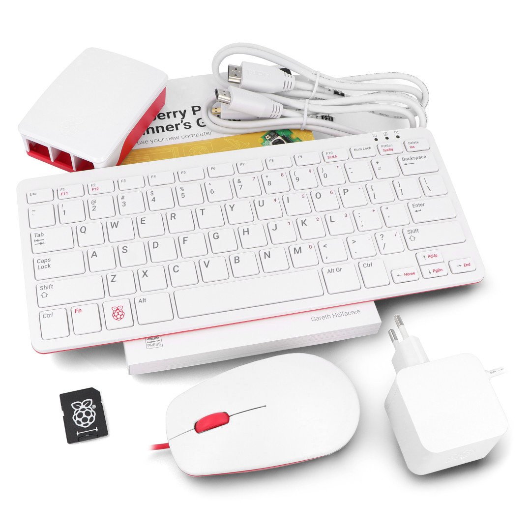 Desktop Kit offizielles Kit mit Gehäuse und roter und weißer