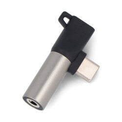 Adapter Akyga AK-AD-62 USB type C (m) / USB type C (f) / Jack