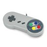 SNES - Retro-Gamecontroller - farbige Tasten - zdjęcie 1