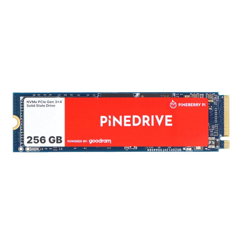 Pinedrive NVMe SSD 256GB (2280)