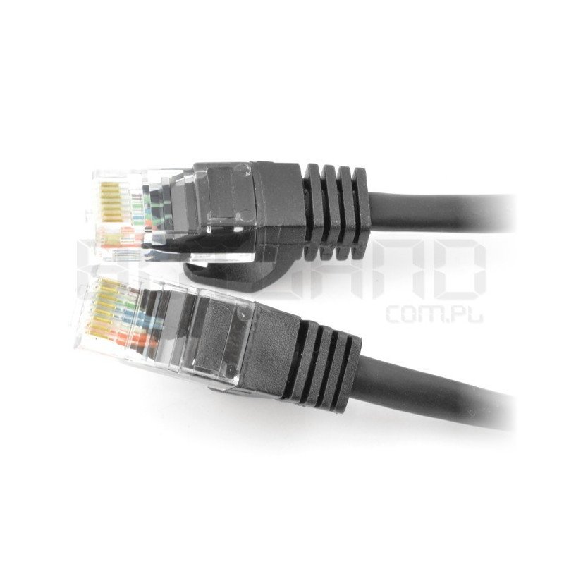 Ethernet-Netzwerkkabel Patchkabel UTP 5e 0,5 m - gelb