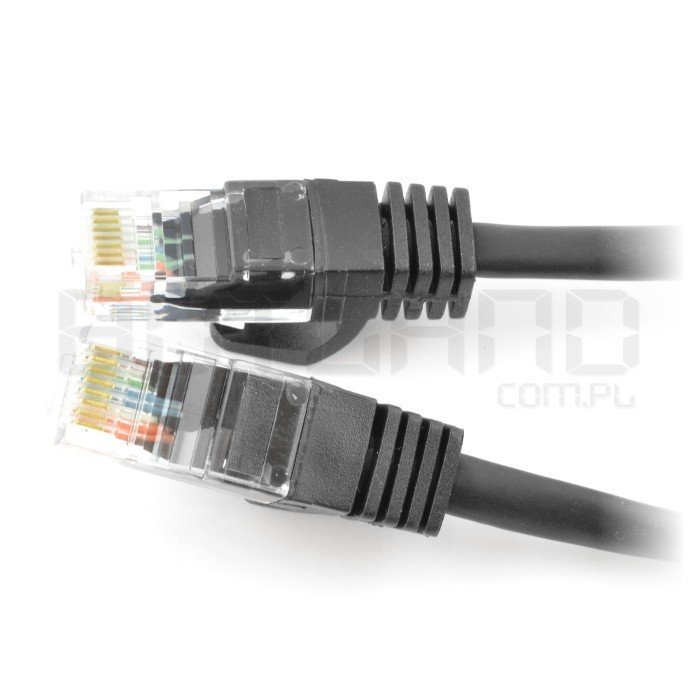 Ethernet-Netzwerkkabel Patchkabel UTP 5e 0,5 m - gelb