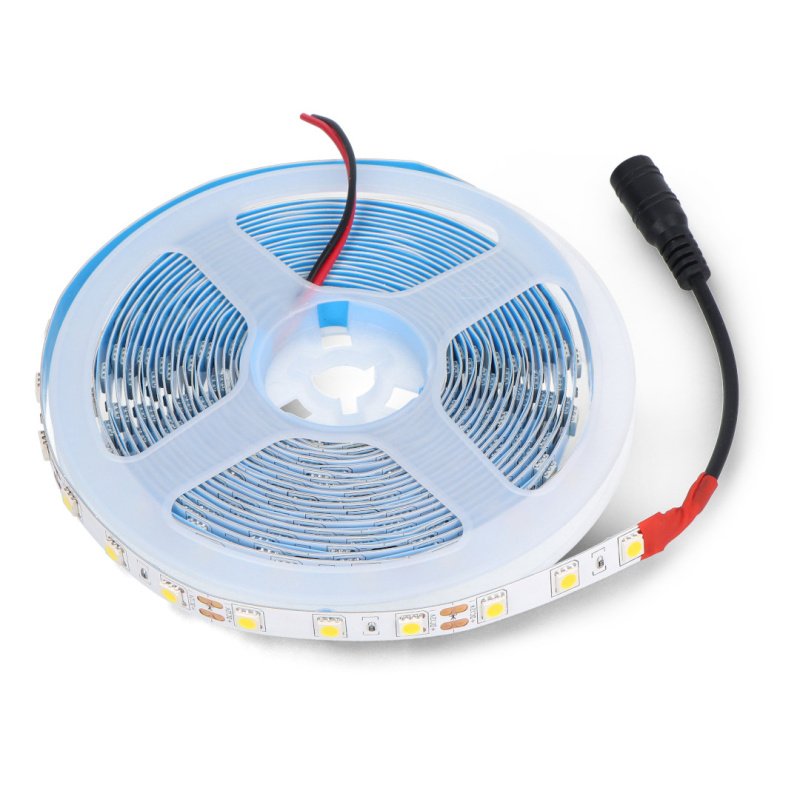 Set: LED-Streifen SMD5050 IP20 14,4 W, 60 LEDs / m, 5 m