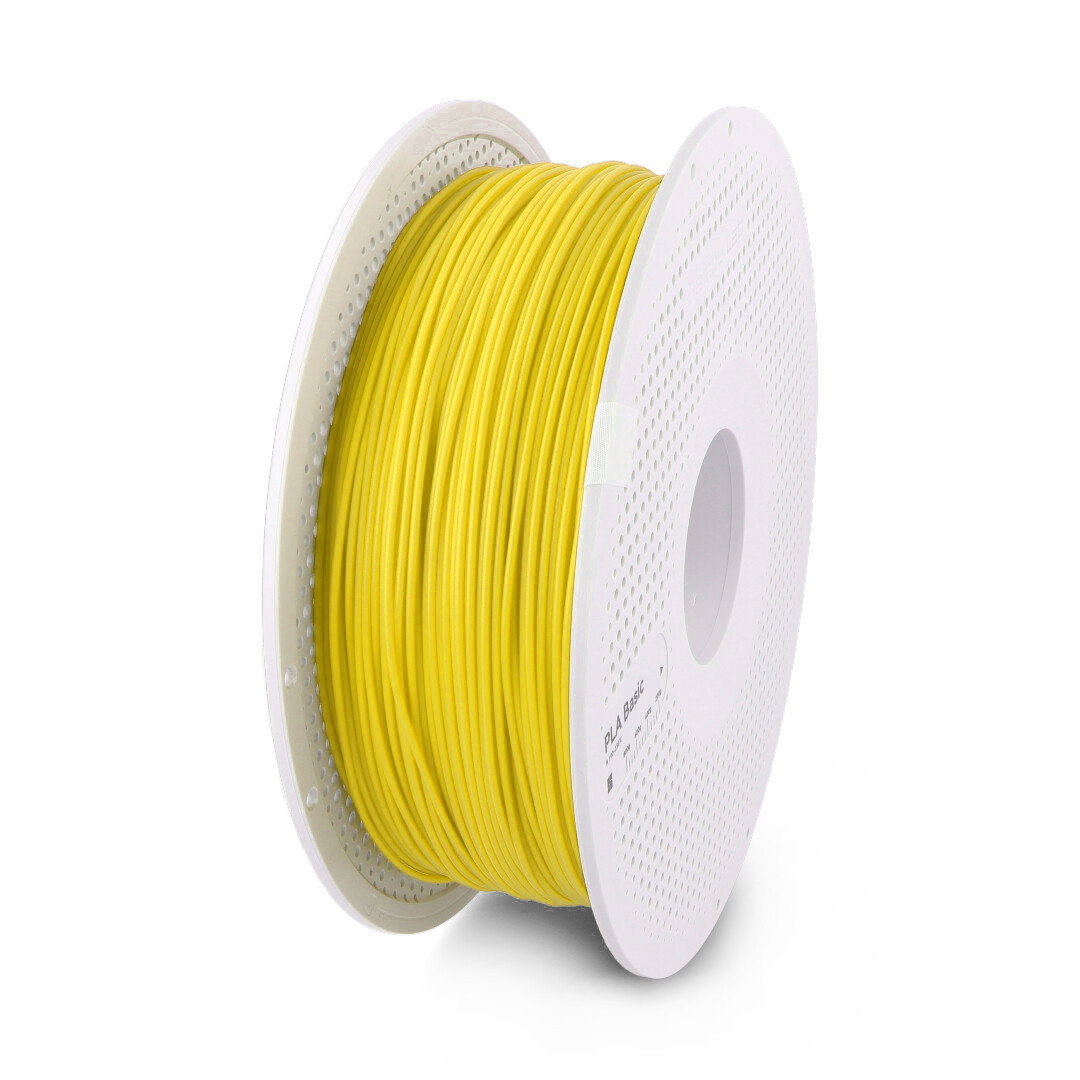 Bambu Lab PLA Basic 1.75mm 1kg Filament - kommt mit wiederverwendbarer Spule - Gelb