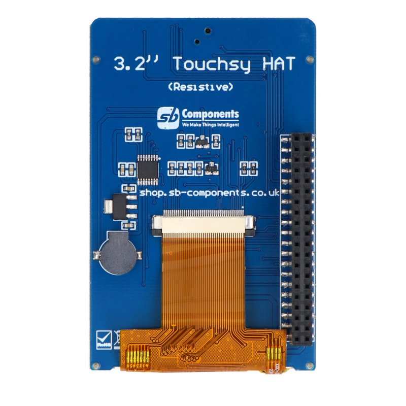 Touchsy - 3.2" LCD Display for all SBCs & MCUs