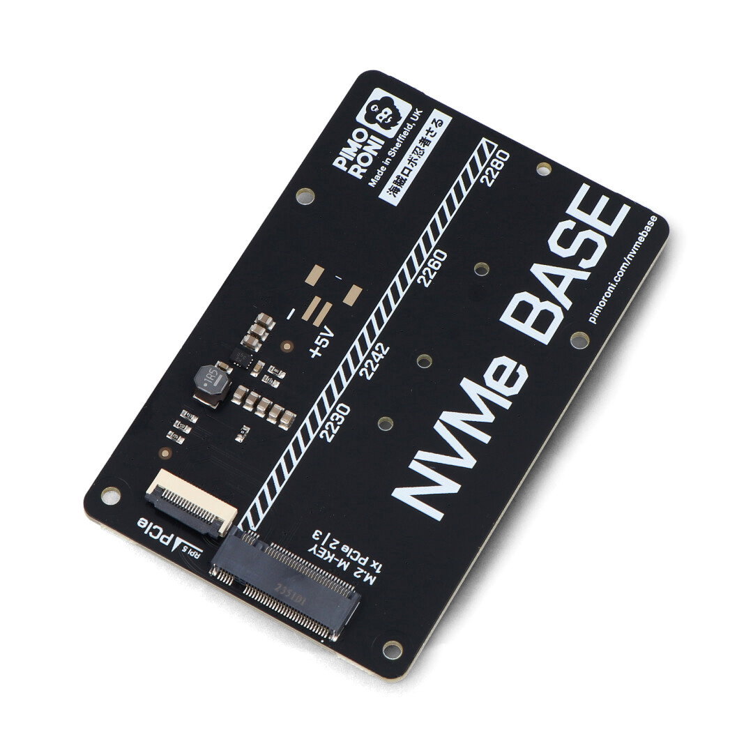 NVMe Base Erweiterungskarte - für Raspberry Pi 5 - Pimoroni PIM699
