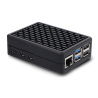 Black Aluminum case for Raspberry Pi 5 - zdjęcie 2