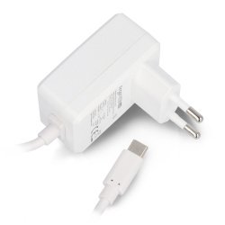 Argon PWR GaN USB-C PD 27W (EU) for RPi 5 (WHITE)
