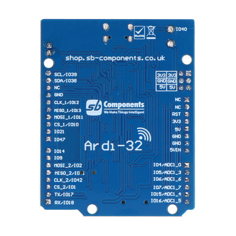 Ardi32 - Uno R3 Alternative Board Based on ESP32-S3-WROOM-1