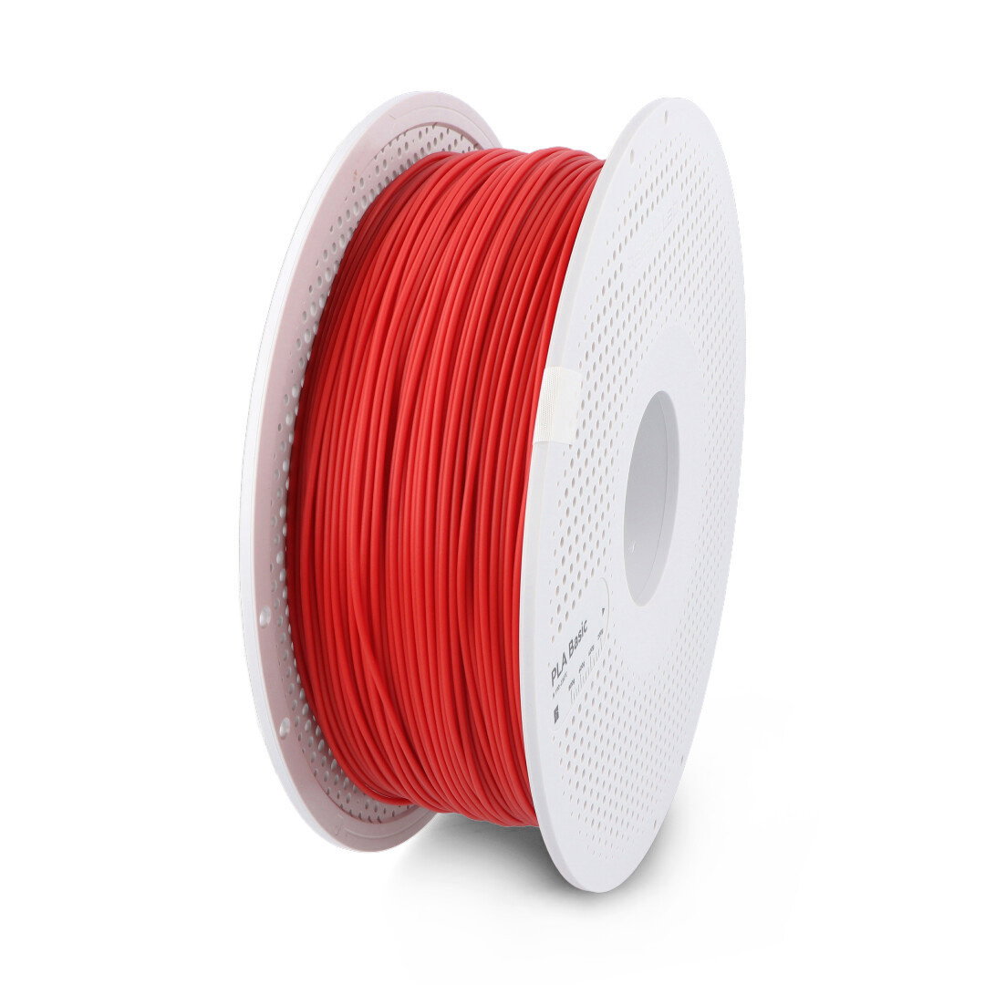 Bambu Lab PLA Matte 1,75 mm 1 kg Filament - Inklusive wiederverwendbarer Spule - Scharlachrot