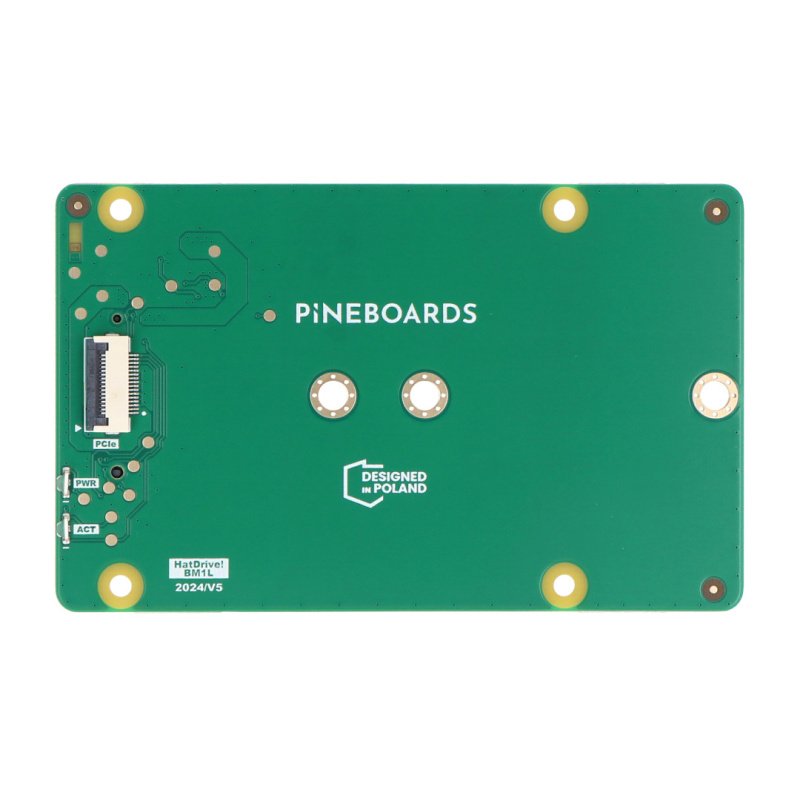 Pineboards HatDrive! Unten - NVMe-Adapter 2230, 2242, 2280 für